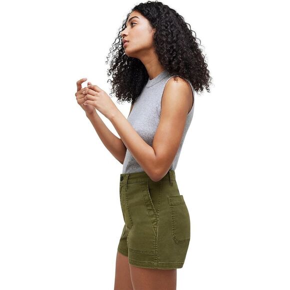 Madewell The Perfect Vintage Fatigue Desert Olive Sz XS Shorts✨ - Picture 3 of 9